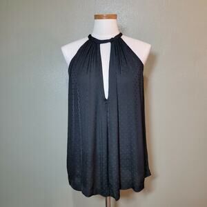 A.L.C SILK BLACK TOP, SIZE S